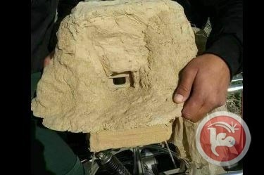 صور- ضبط كاميرا تجسس في غزة