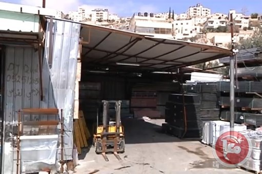 القدس- اخطارات بهدم محلات تجارية