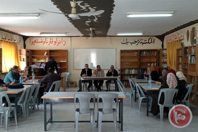 افتتاح دورة الفهرسة والتصنيف في مدرسة السعدية الثانوية