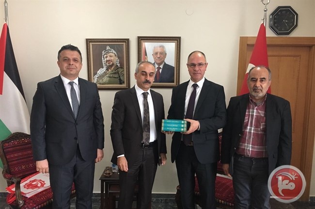 السفير مصطفى يلتقي رؤساء المؤسسات التركية