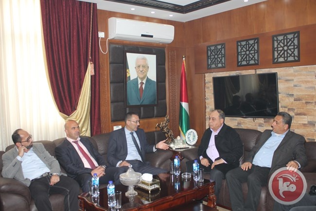 محافظ جنين والرويضي يبحثان التعاون المشترك