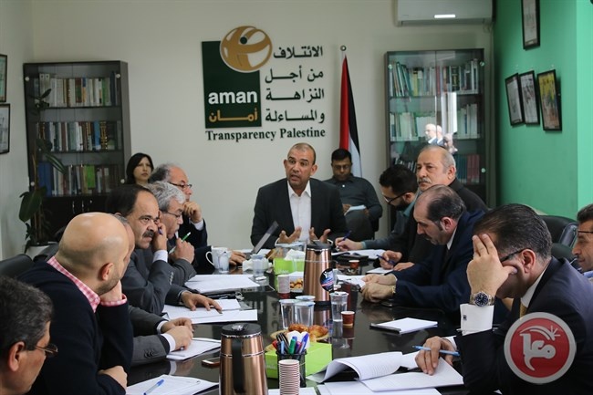 &quot;أمان&quot; تناقش واقع النزاهة والشفافية في سلطة النقد