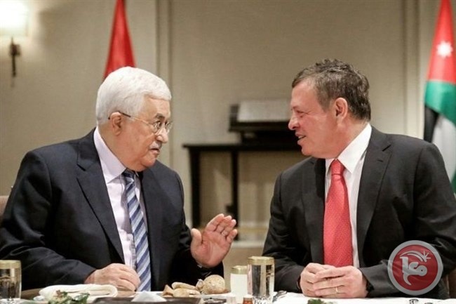 الرئيس للعاهل الاردني: نجاح الوطني يحسب للأردن وفلسطين