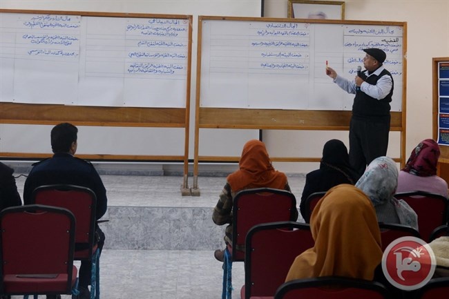 بلدية سلفيت تعقد ورشة العمل التخصصية الاولى