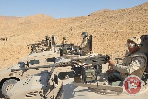 استشهاد 15 جنديا مصريا بهجوم مسلح في سيناء