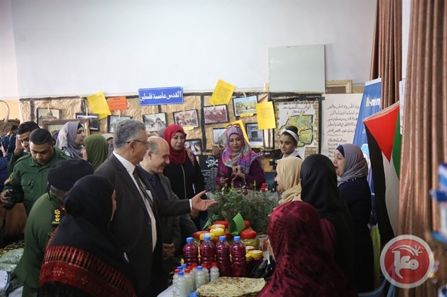 افتتاح معرض &quot;القدس للمنتوجات النسوية&quot; في طولكرم