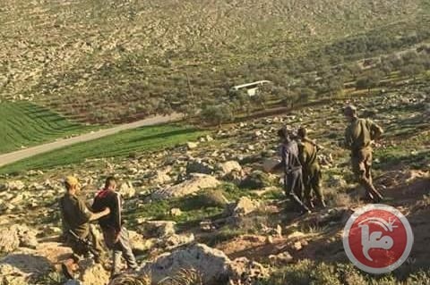 اصابات واعتقالات خلال اقتحام جيش الاحتلال مدارس المغير