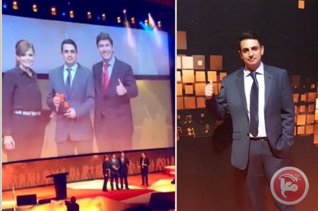 فلسطيني يحصل على جائزة افضل موظف في اسبانيا