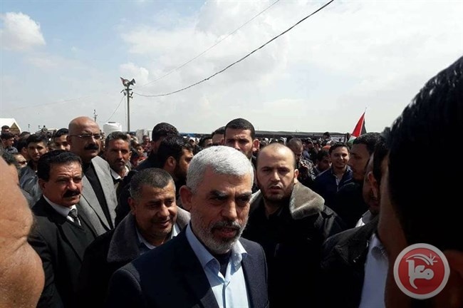 السنوار يتحدث عن الرواتب والتفجير وصحة الرئيس ومسيرات العودة..