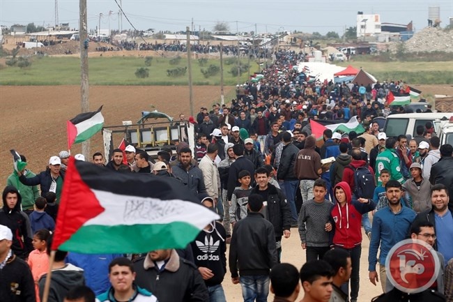 غزة- مسيرات العودة مستمرة حتى كسر الحصار بالكامل