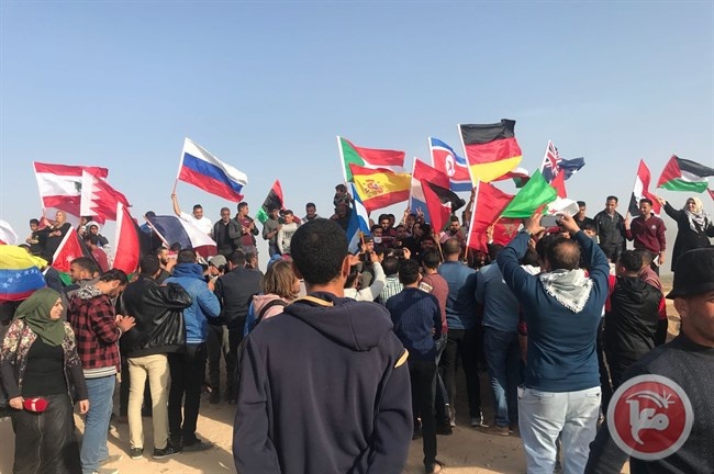 من هي الدول التي حضرت أعلامُها في مسيرة العودة؟