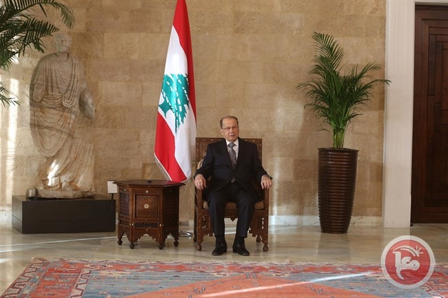 الرئيس اللبناني: لن نقبل أن تستبيح إسرائيل أجواءنا