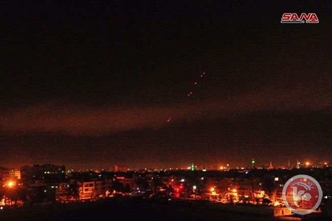 الدفاعات السورية تسقط طائرة إسرائيلية