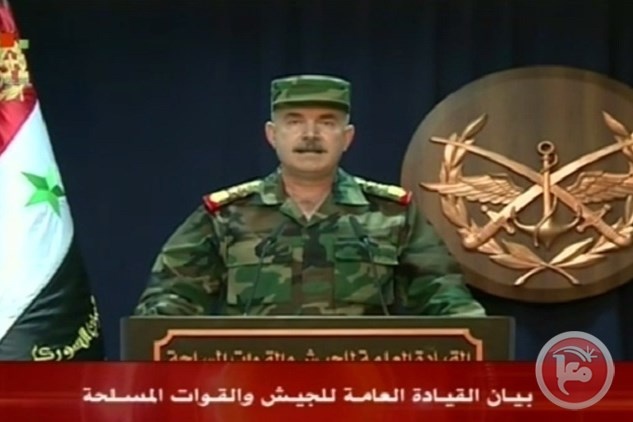 الجيش السوري يعلن تطهير كامل بلدات الغوطة الشرقية بريف دمشق