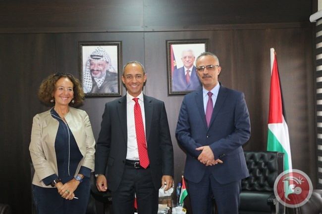 أبو دياك يبحث مع القنصل الايطالي التعاون المشترك