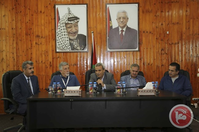 محافظ قلقيلية يلتقي وفدا دوليا مشاركا في مؤتمر الطب المخبري