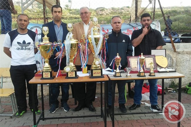 &quot;العيزرية&quot; يتوج بطلا لبطولة الأسرى الأولى