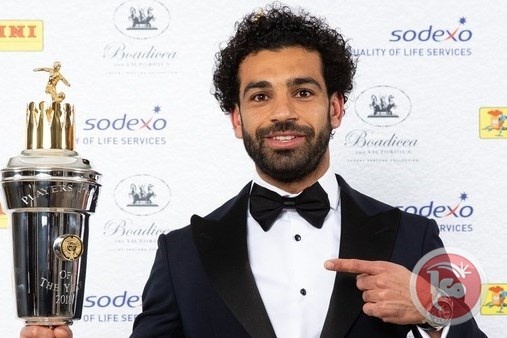 صلاح يفوز بجائزة أفضل لاعب بالدوري الإنجليزي