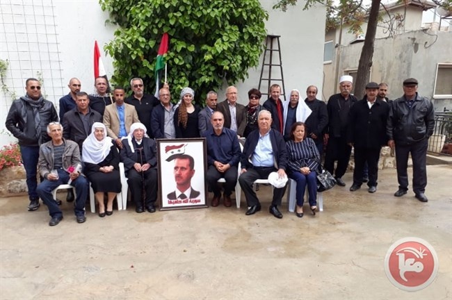 اللجنة الشعبية للدفاع عن سوريا تكرم المناضل قضماني
