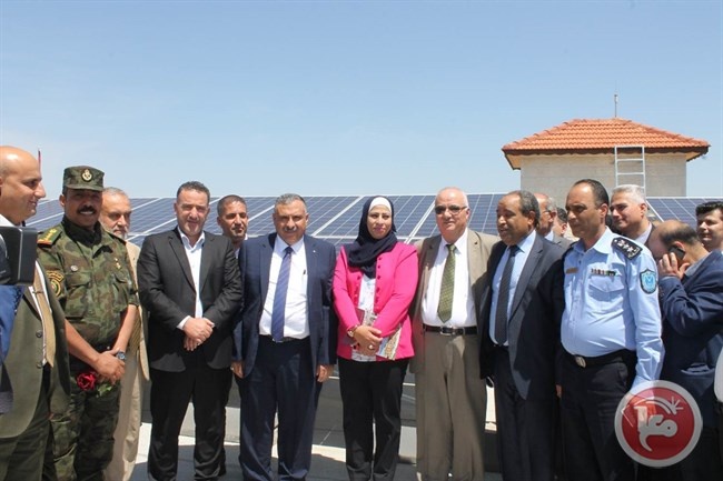 &quot;القدس المفتوحة&quot; فرع سلفيت تطلق مشروع الطاقة الشمسية