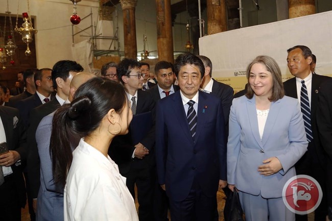 الوزيرة معايعة تستقبل رئيس الوزراء الياباني