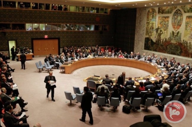 مجلس الامن الدولي يعقد جلسة حول الاستيطان