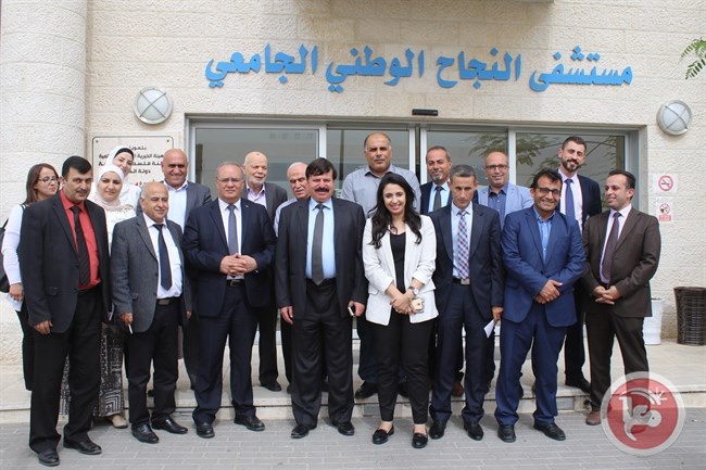 الشاعر يتفقد الاوضاع الاجتماعية في محافظة نابلس