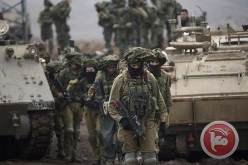 إسرائيل ترفع من اعداد قواتها العسكرية في الضفة وغزة