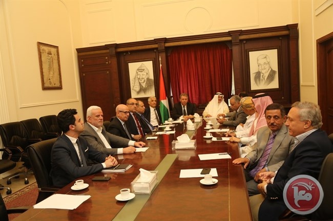 لبنان : السفراء العرب في زيارة تضامينة لسفارة دولة فلسطين