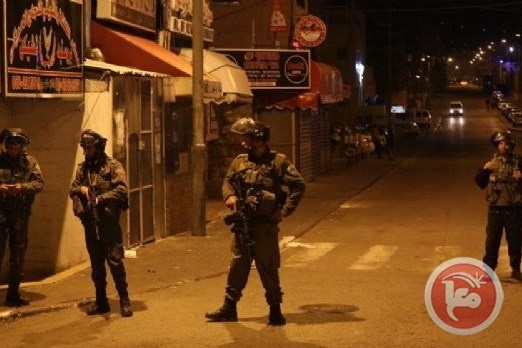 Jabal Mukaber town - confrontations and arrests