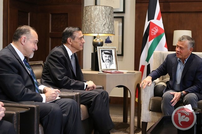 ملك الاردن يرفض التصعيد الاسرائيلي ضد غزة