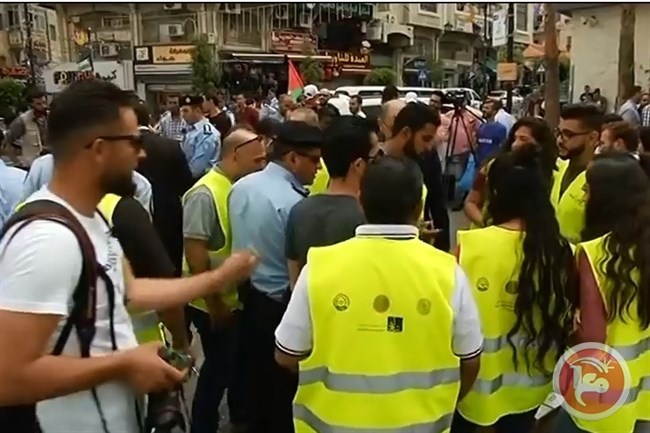 الشرطة تنفذ حملة &quot;رمضان بـ أمان&quot; في رام الله