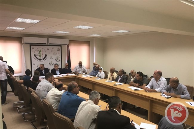 اجتماع للامانة العامة واللجنة التنفيذية لنقابات العمال