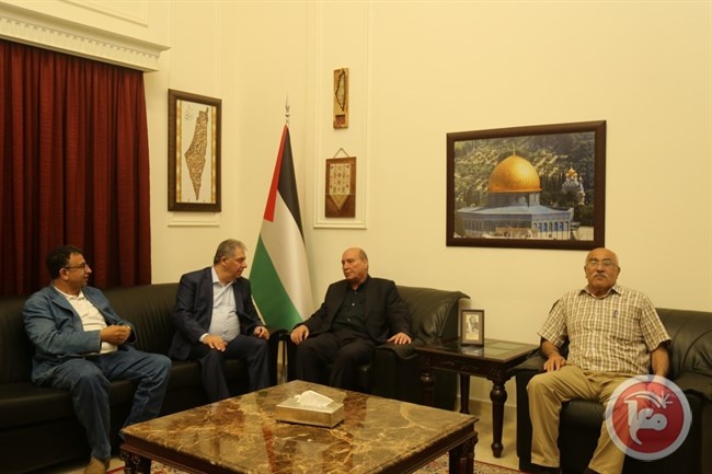 دبور يلتقي وفداً من الجبهة الشعبية لتحرير فلسطين