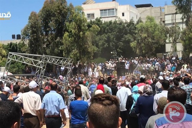 الحكومة اعتداء حماس على المتظاهرين اعلان صريح لرفض انهاء الانقسام