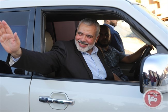 هنية: سأعود لغزة وعلاقة حماس بمصر ذات أبعاد استراتيجية