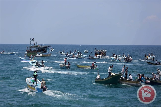 اسرائيل تعيد مساحة الصيد الى 12 ميل في بحر غزة