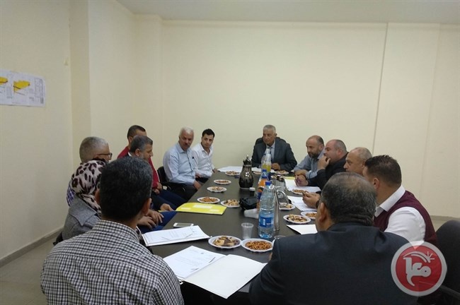اللجنة الاقليمية للتنظيم العمراني تعقد جلستها الـ 6 في قلقيلية
