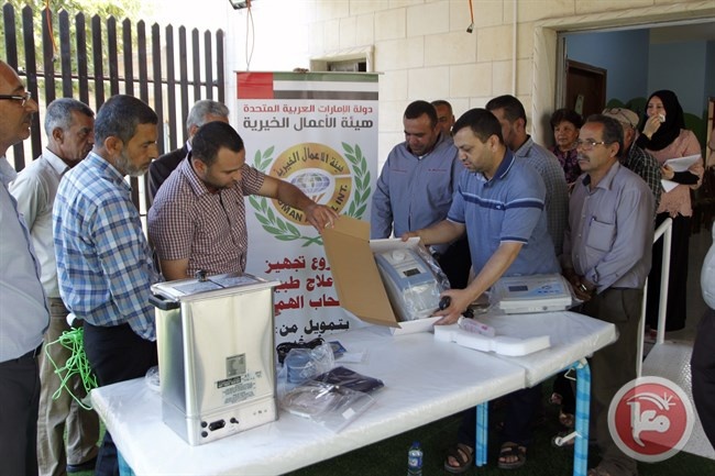 &quot;الأعمال الخيرية&quot; تزود جمعية إرادة بأجهزة طبية