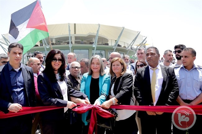 الإحتفال بإفتتاح &quot;سفاري أكوابارك&quot; أكبر مدينة مائية في فلسطين