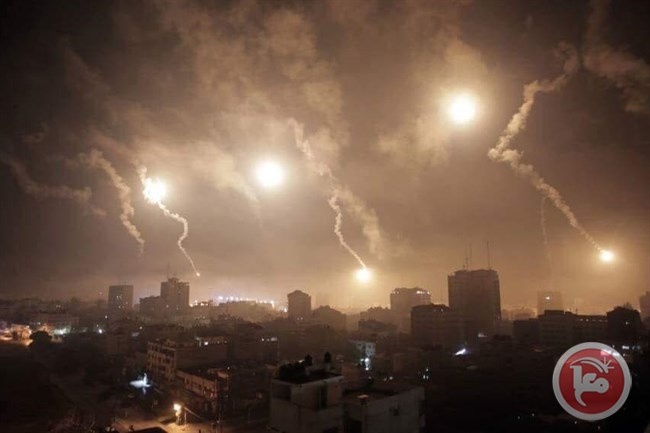 تحرك عسكري ضد غزة.. قصف مستمر وتهديد بالتصعيد