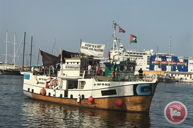 الاحتلال يعتدي على سفينة كسر الحصار
