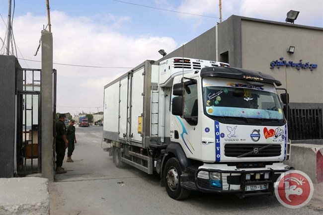 The Israeli army announces the reopening of the Kerem Shalom crossing