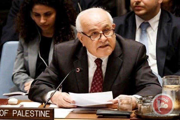منصور يلتقي رئيس مجلس الامن للمطالبة بوقف العدوان على غزة