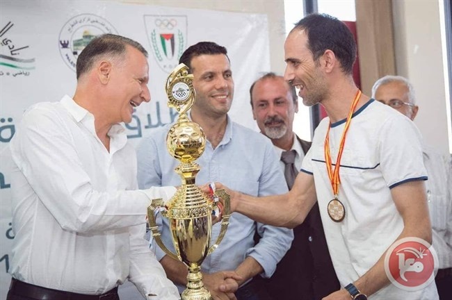 جمعية فلسطين للشطرنج تحتضن بطل العرب
