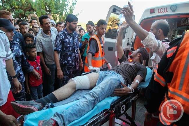 شهيدان و 246 اصابة برصاص الاحتلال على حدود غزة