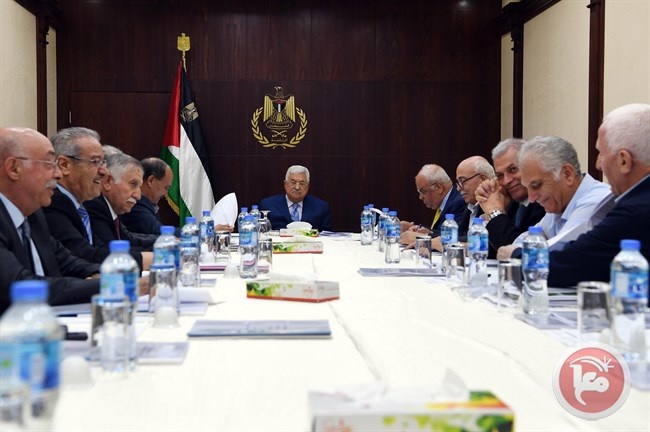 اللجنة التنفيذية تبحث مستجدات التحركات الفلسطينية