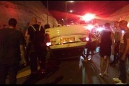 5 اصابات في حادث سير شرق رام الله