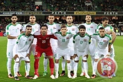 بعثة المنتخب العراقي تصل فلسطين الأربعاء