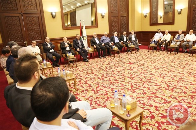 اجتماع حماس.. استعداد لتفاوض حول الاسرى وورقة القاهرة والمنظمة..
